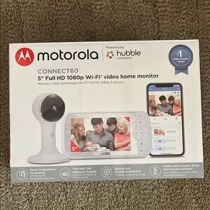 Baby monitor Motorola CONNECT60 5” Full HD 1080p Wi-Fi Video Home Monitor